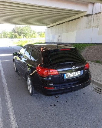 Opel Astra cena 24900 przebieg: 181860, rok produkcji 2011 z Szydłowiec małe 56